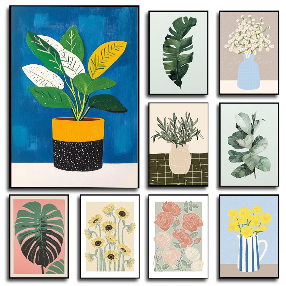 Florist Supply Vases - Garden Flower Vase Art Poster Flower