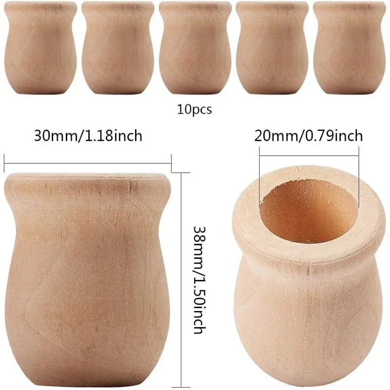 10 pcs 1.5 Inch 10pcs Unfinish - Florist Supply Vases recension och pris