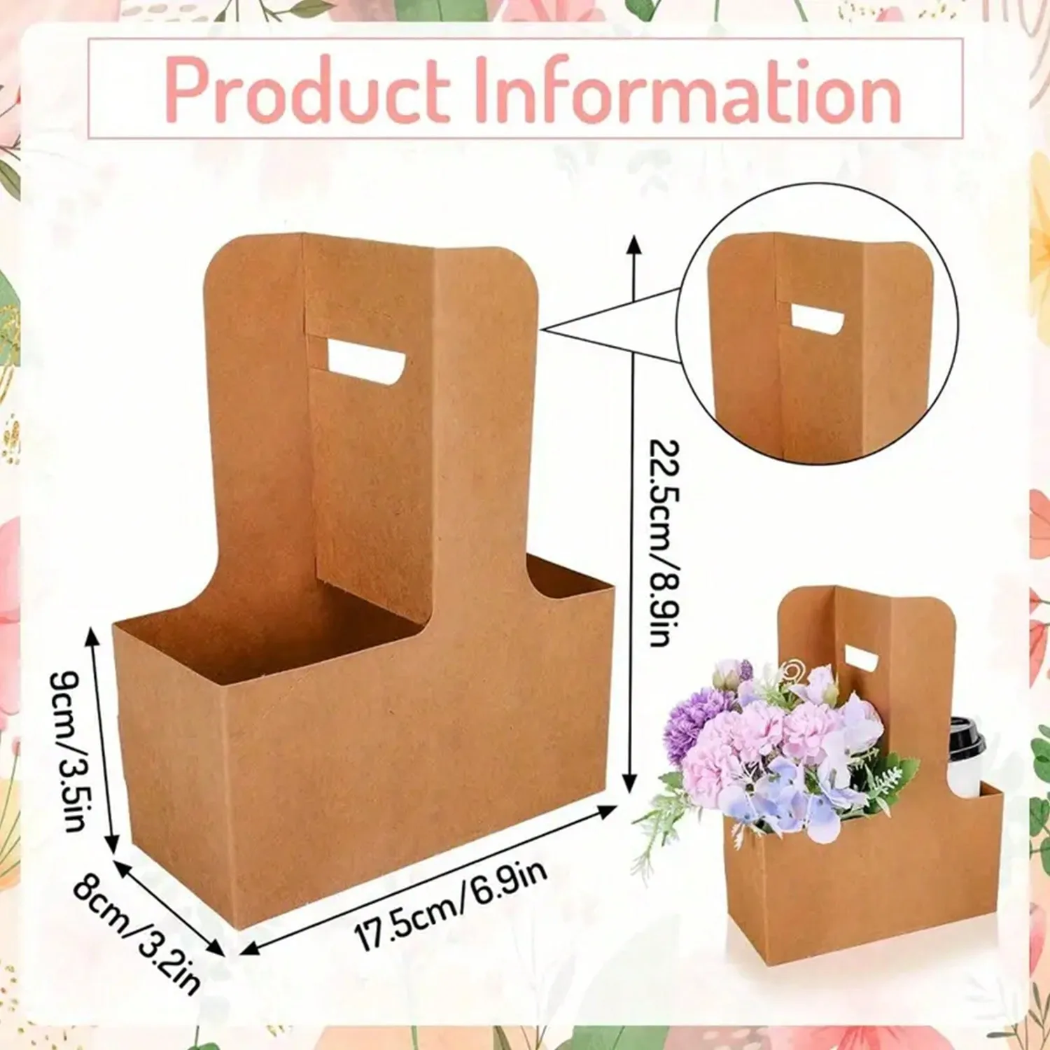 Kraft Paper Flower Bouquet Gif - Flower Wrap Kraft recension och pris