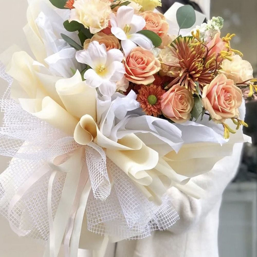 50cm Wide Fresh Flower Wrappin - Flower Wrap Kraft recension och pris