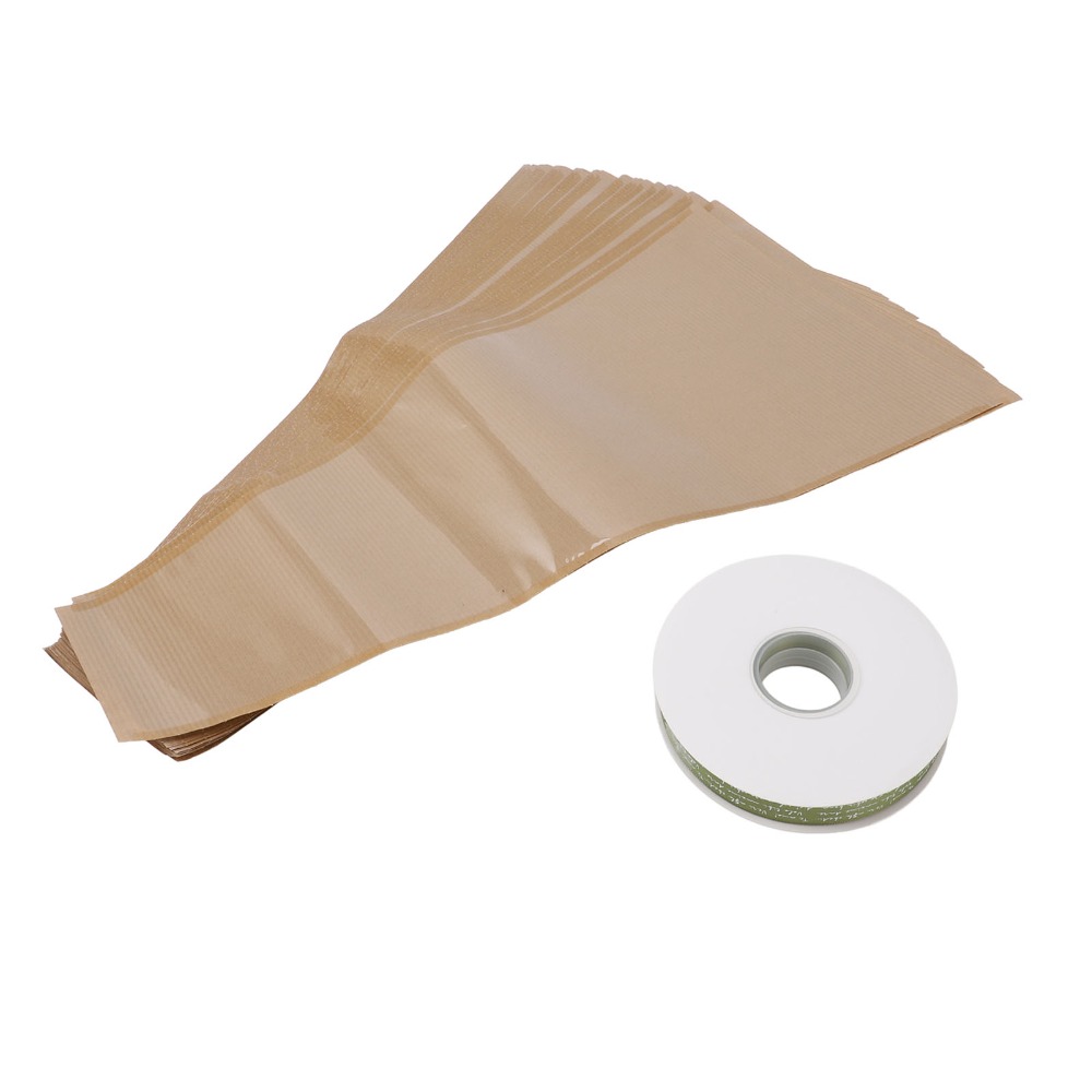 50Pcs Light coffee Flower Wrap - Flower Wrap Kraft recension och pris
