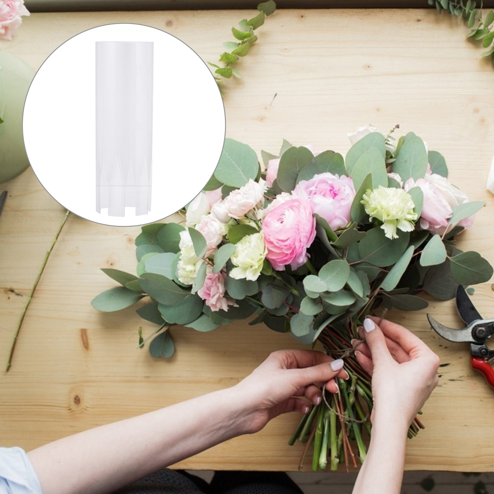 10Pcs Plastic Bouquet Holder B - Florist Supply Shop recension och pris